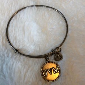 Alex & Ani UVM Charm - silver